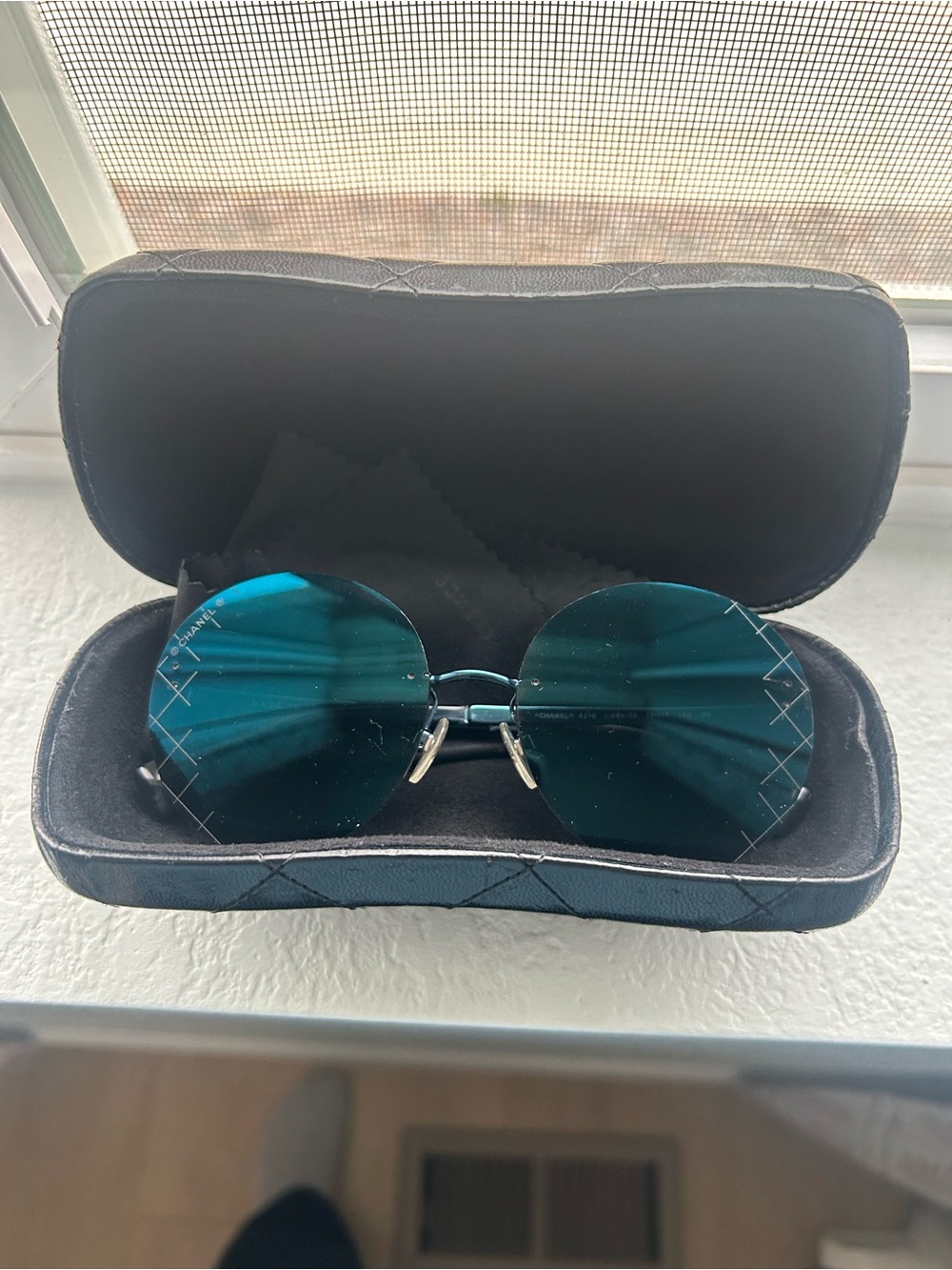 CHANEL Round Lens Sunglasses
